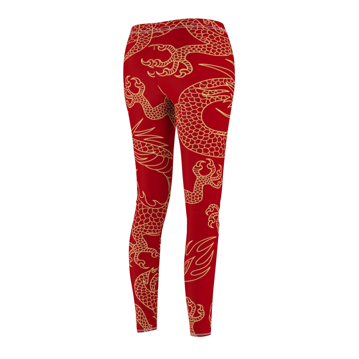 Gold & Red Dragon Women's Leggings – Elements Of CAJ