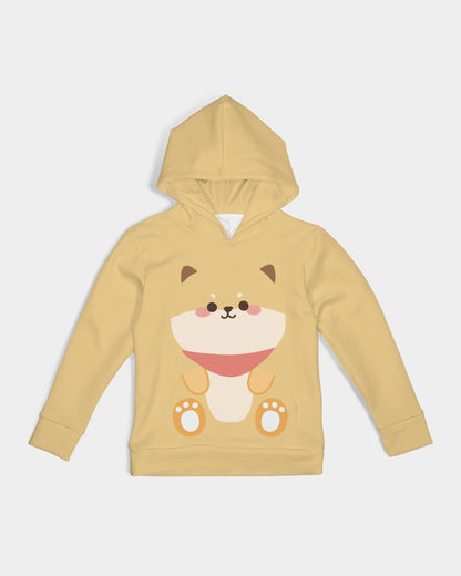 Shiba Inu Dog background Kids All-Over Print Hoodie