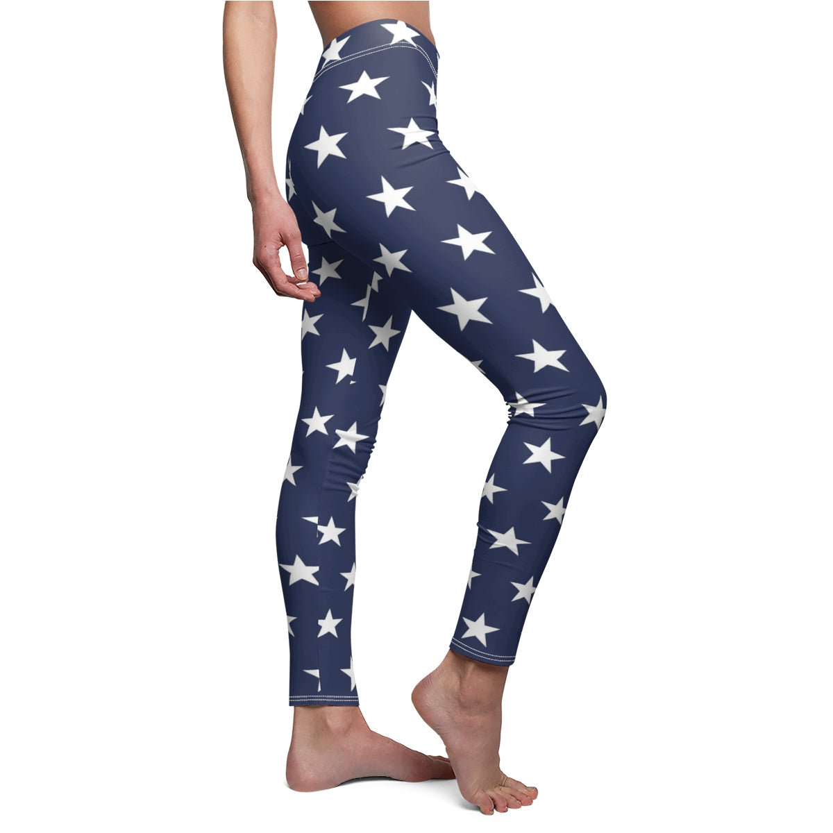 White Stars Women's Leggings