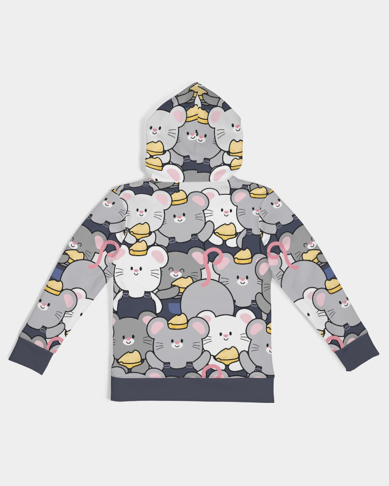 Mice With Cheese Kids All-Over Print Hoodie