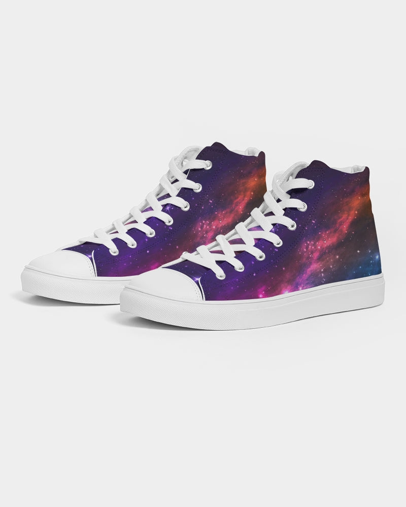 Deep Space Men's High Top Canvas Shoe