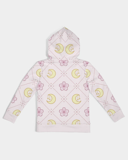 Kawaii Moon Kids All-Over Print Hoodie