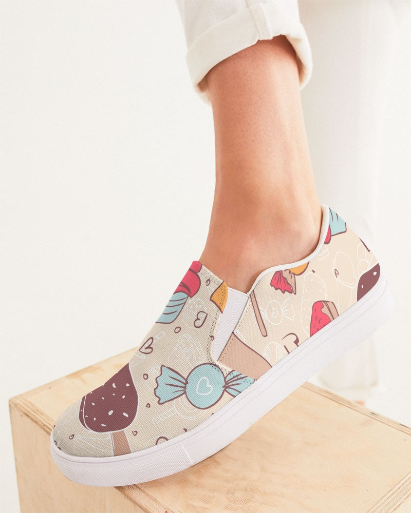 Sweet tooth Women's Slip-On Canvas Shoe