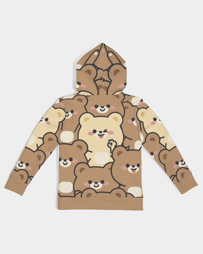 Bear Cuteness Kids All-Over Print Hoodie