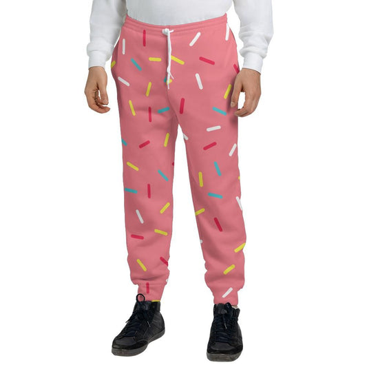 Pink Donut Sprinkles Unisex Sweatpants