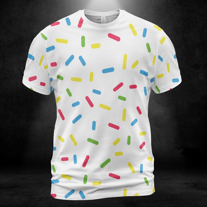 Ice Cream Sprinkles Unisex Comfort T-Shirt