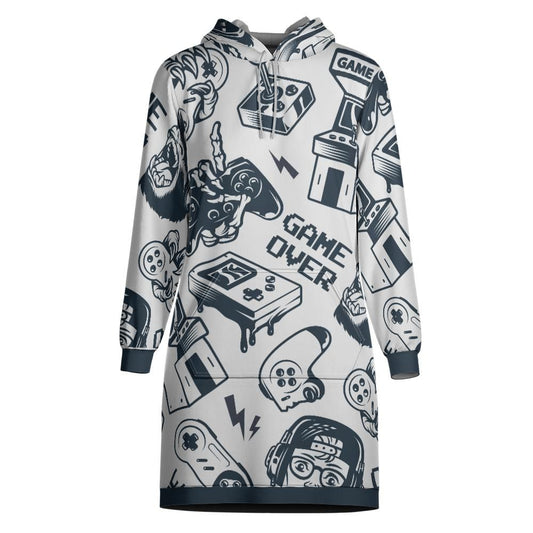 Game Over Hoodie Dress